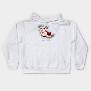 Super Axolotl Kids Hoodie